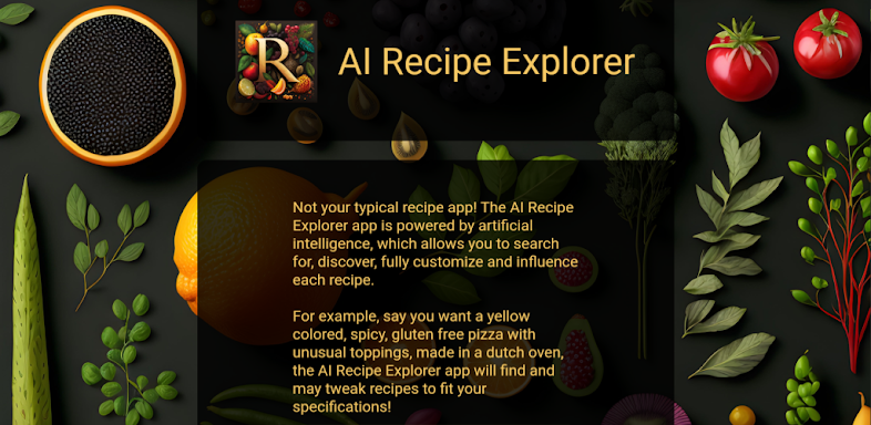 AI Recipe Explorer screenshots