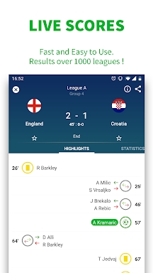 SKORES - Live Football Scores screenshots