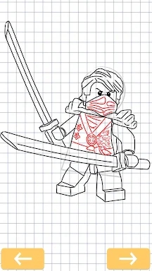 How to draw Ninja characters screenshots