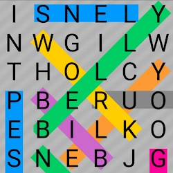 One By One Word Search