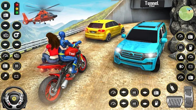 Superhero Bike Taxi: Bike Game screenshots