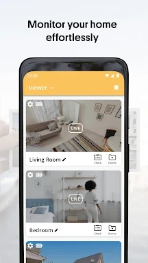 AlfredCamera Home Security app screenshots
