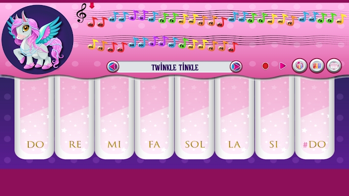 My Colorful Litle Pony Piano screenshots