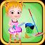 Baby Hazel Cleaning Time icon