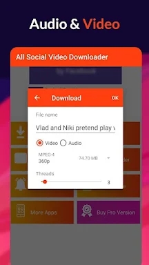 Tube MP3 MP4 Video Downloader screenshots