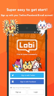Lobi: Enjoy chat for games screenshots