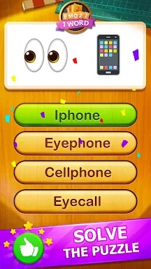 2 Emoji 1 Word-Emoji word game screenshots
