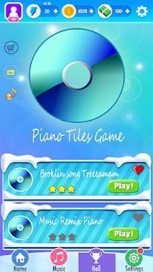 Chad & Vy Piano Tiles Game screenshots