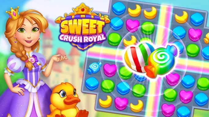 Sweet Crush Royal - Match 3 screenshots
