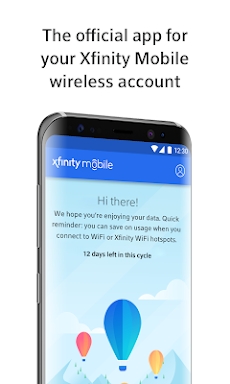 Xfinity Mobile screenshots