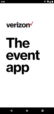 The Verizon Event App screenshots