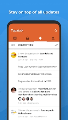Tapatalk - 200,000+ Forums screenshots
