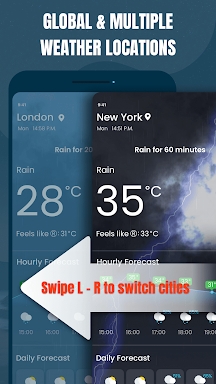 Z Weather & Widget, Radar screenshots
