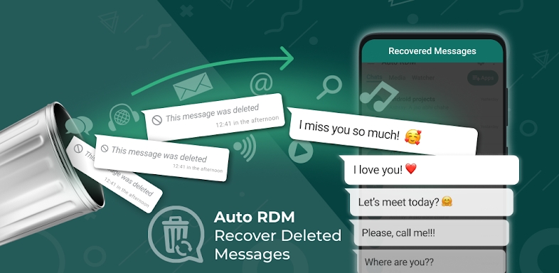 RDM: Recover Deleted Messages screenshots