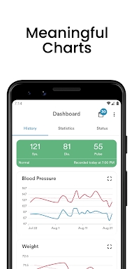 AVAX Blood Pressure Diary screenshots