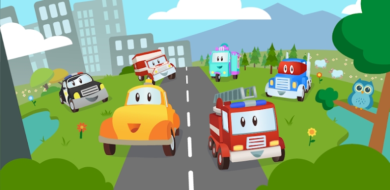 Car City Heroes: Rescue Trucks screenshots