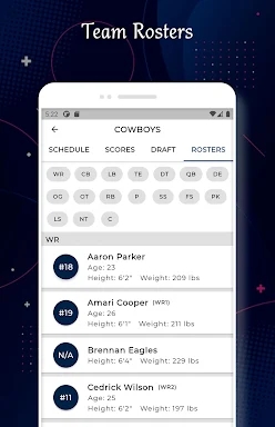 Dallas - Football Live Score screenshots