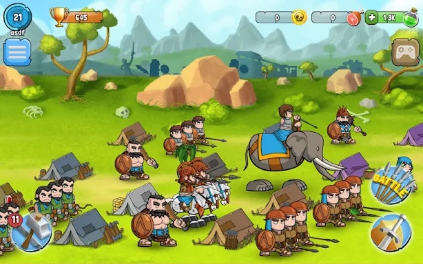 Spartania: Orc War Strategy! screenshots
