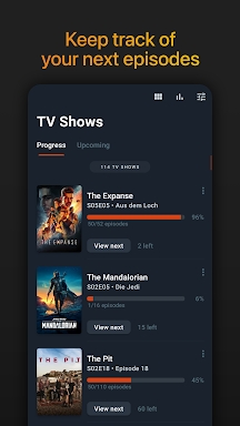 Moviebase: Movies & TV Tracker screenshots
