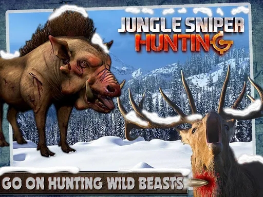 Jungle Sniper Hunting 3D screenshots