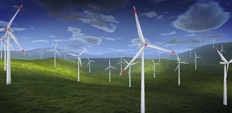 Wind Turbine 3D Live Wallpaper screenshots