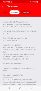 My Hurricane Tracker & Alerts screenshots