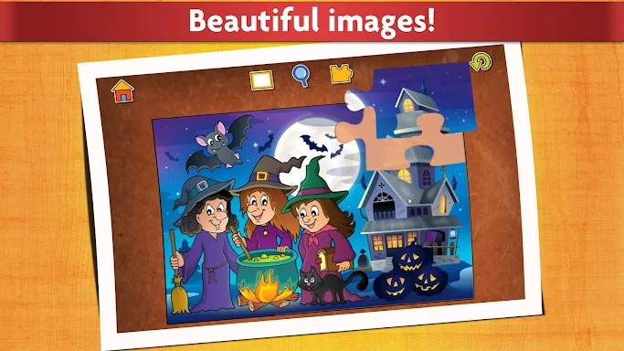 Kids Halloween Jigsaw Puzzles screenshots