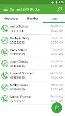 Call & SMS Blocker - Blacklist screenshots