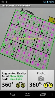 Sudoku Vision screenshots