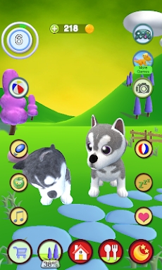 Talking Husky Dog screenshots