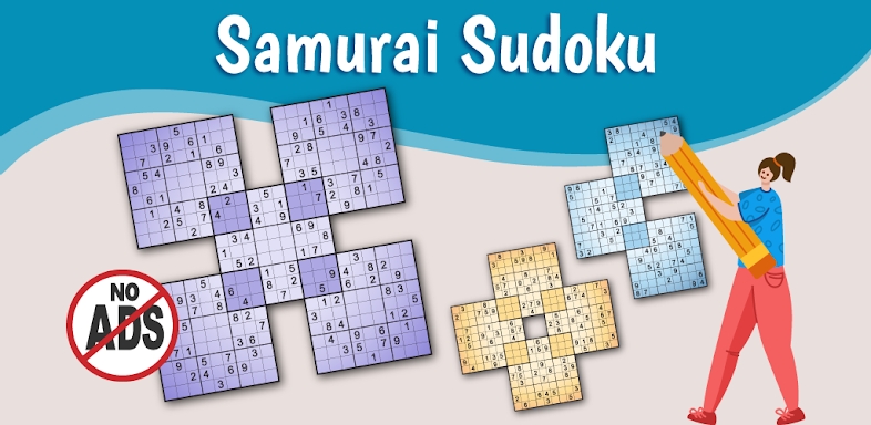 MultiSudoku: Samurai Sudoku screenshots