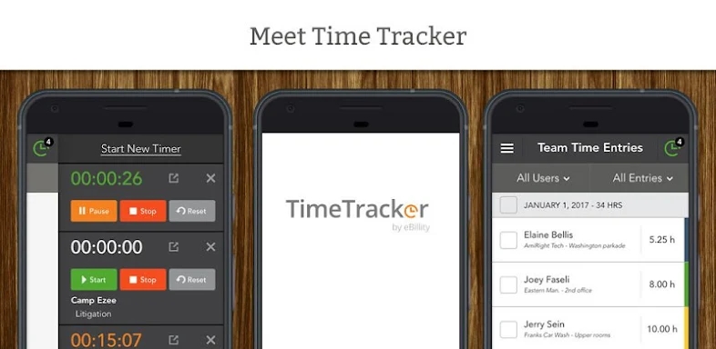 Time Tracker screenshots