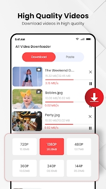 Video Downloader App - Mesh screenshots