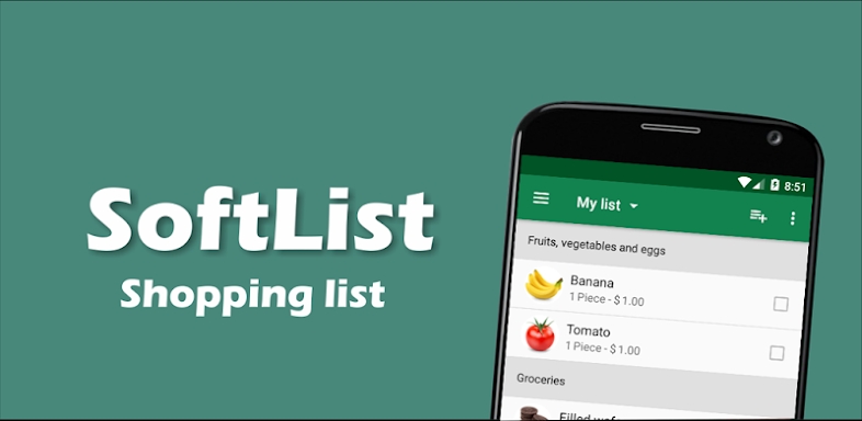 Shopping List - SoftList screenshots