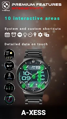 A-Xess Watch Face screenshots