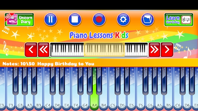 Piano Lessons Kids screenshots