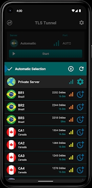 TLS Tunnel - Unlimited VPN screenshots