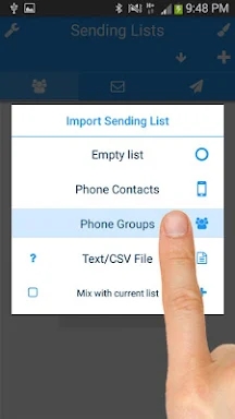 Multi SMS & Group SMS PRO screenshots