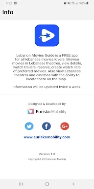Lebanon Movies Guide screenshots