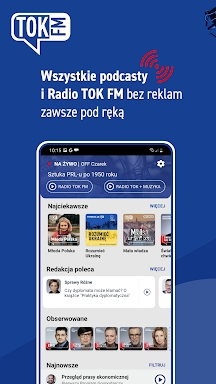 TOK FM screenshots