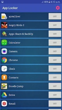App Locker screenshots