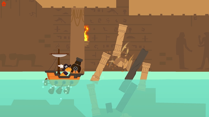 Dinosaur Pirate Games for kids screenshots