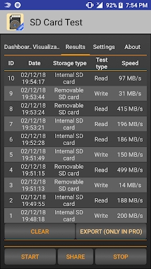 SD Card Test screenshots