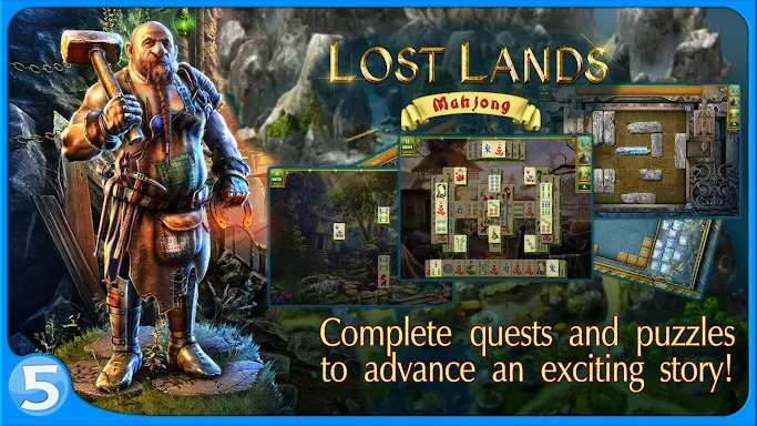 Lost Lands: Mahjong screenshots