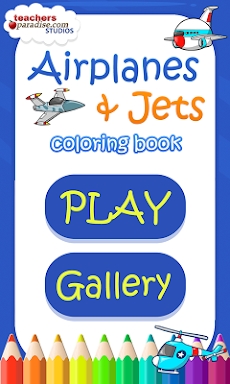 Airplanes & Jets Coloring Book screenshots