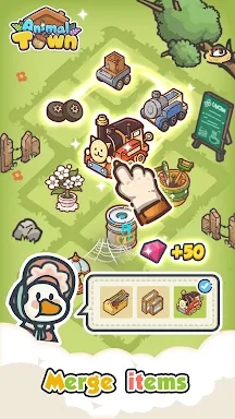 Animal Town - Merge Game screenshots