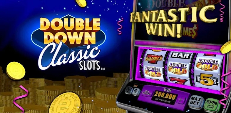DoubleDown Classic Slots Game screenshots