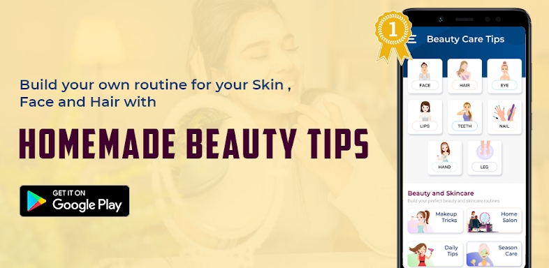 Homemade Beauty Tips screenshots