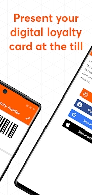 mobile-pocket loyalty cards screenshots