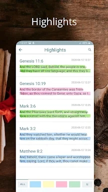 King James Bible, KJV Offline screenshots